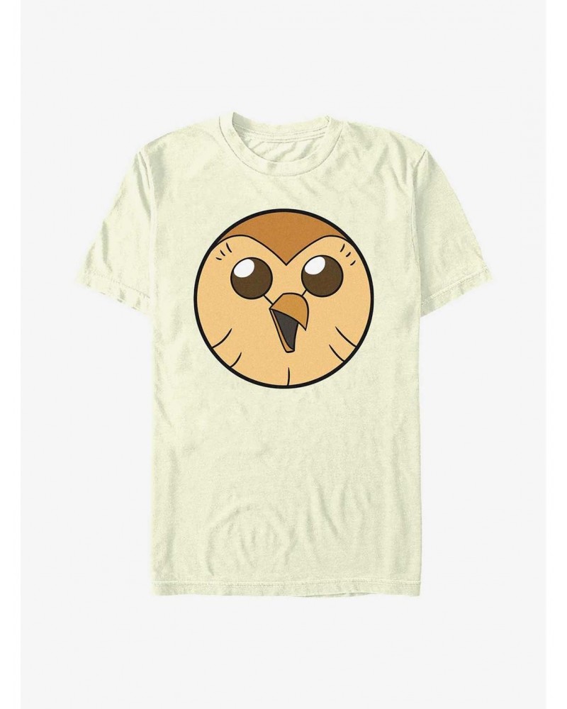 Disney's The Owl House Hooty Face Solid T-Shirt $10.99 T-Shirts