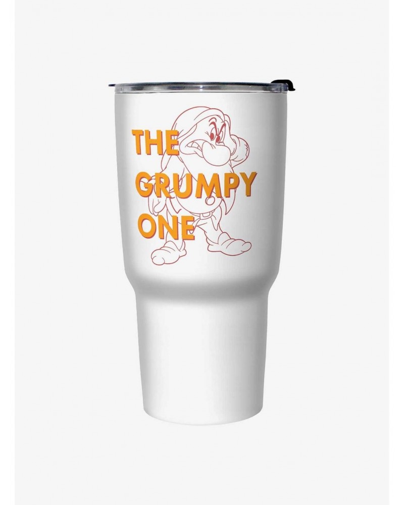 Disney Snow White and the Seven Dwarfs One Grumpy Dwarf Travel Mug $8.97 Mugs