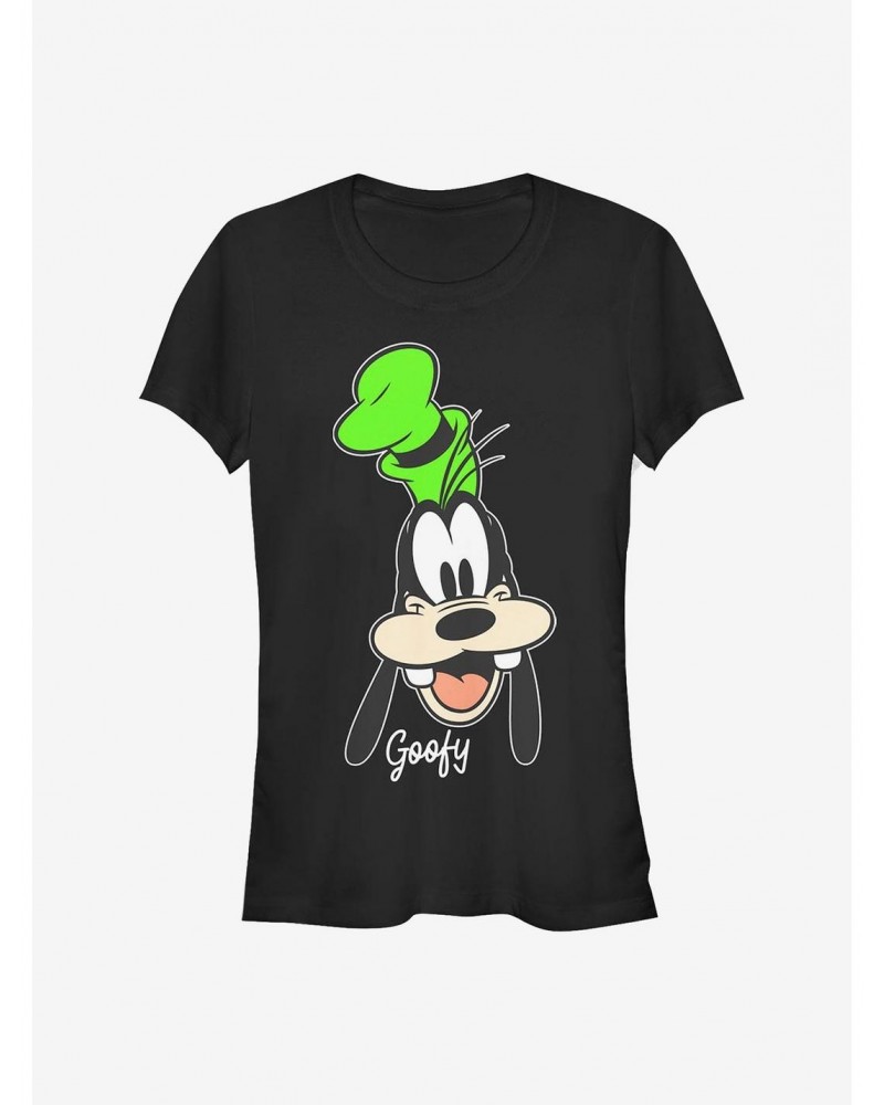 Disney Goofy Goofy Big Face Girls T-Shirt $7.72 T-Shirts