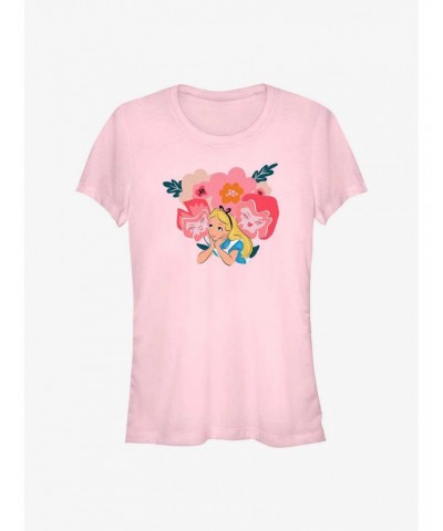 Disney Alice In Wonderland Talking Flowers Girls T-Shirt $11.21 T-Shirts