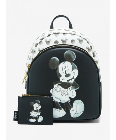 Loungefly Disney Mickey Mouse Black & White Icon Cardholder $8.41 Cardholder