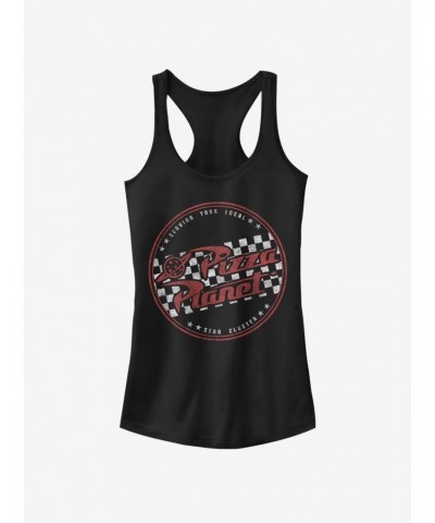 Disney Pixar Toy Story Pizza Planet Logo Girls Tank $12.20 Tanks