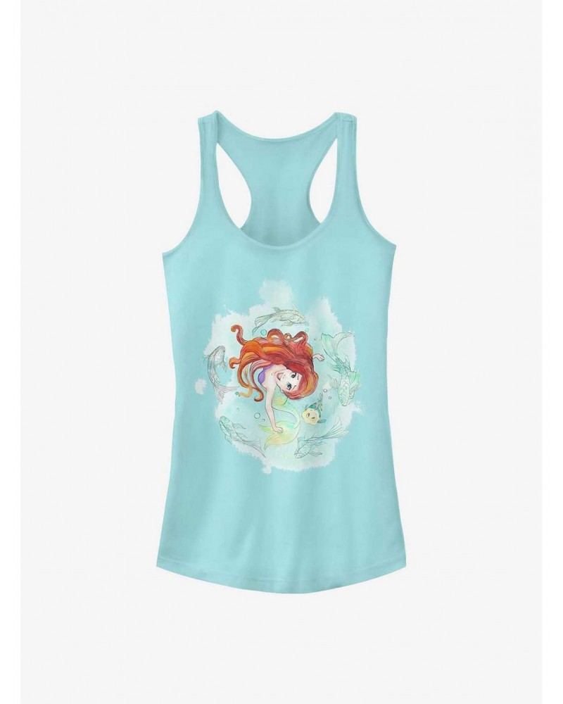 Disney The Little Mermaid Floating Bliss Girls Tank $10.71 Tanks