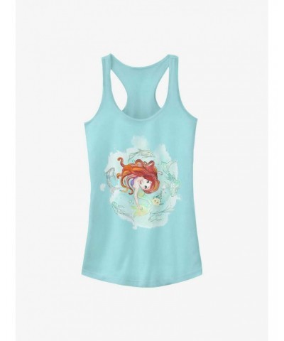 Disney The Little Mermaid Floating Bliss Girls Tank $10.71 Tanks