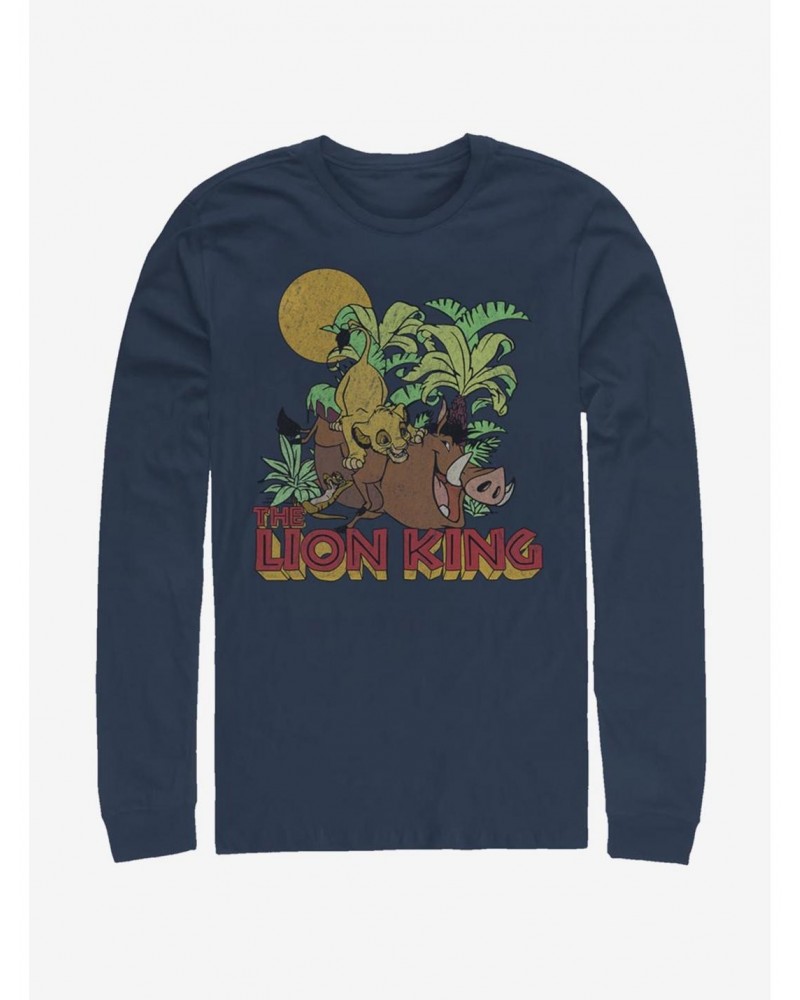 Disney The Lion King Jungle Play Long-Sleeve T-Shirt $11.19 T-Shirts