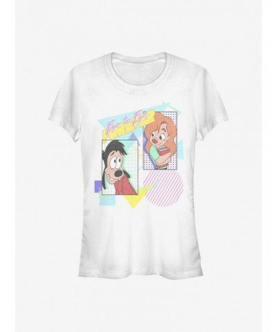 Disney A Goofy Movie Eye To Eye 80'S Girls T-Shirt $8.96 T-Shirts