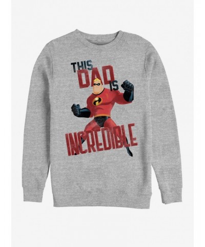 Disney Pixar The Incredibles This Dad Is Incredible Sweatshirt $12.55 Sweatshirts