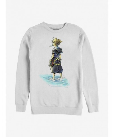 Disney Kingdom Hearts Feet Wet Crew Sweatshirt $14.76 Sweatshirts