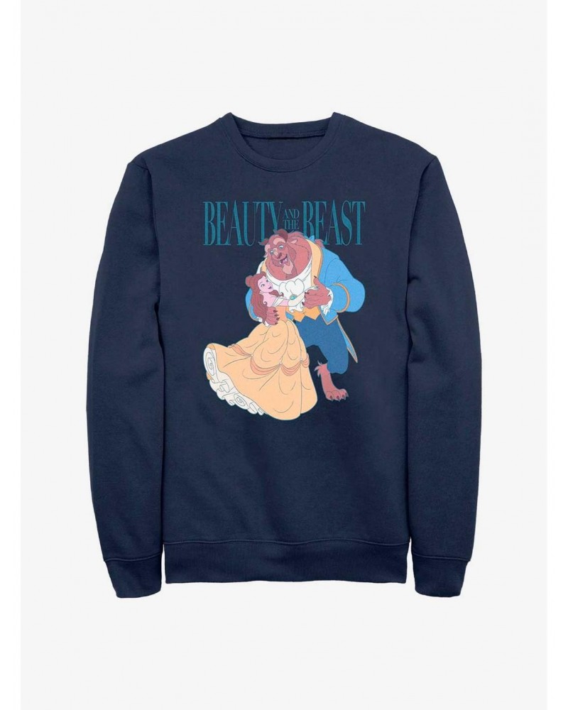 Disney Beauty and the Beast Vintage Beauty Sweatshirt $14.02 Sweatshirts