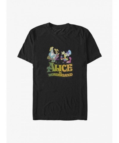 Disney Alice in Wonderland Alice Trippy Logo Big & Tall T-Shirt $10.76 T-Shirts