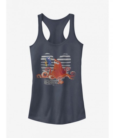 Disney Pixar Finding Dory Hank Dory Heart Girls Tank $12.45 Tanks