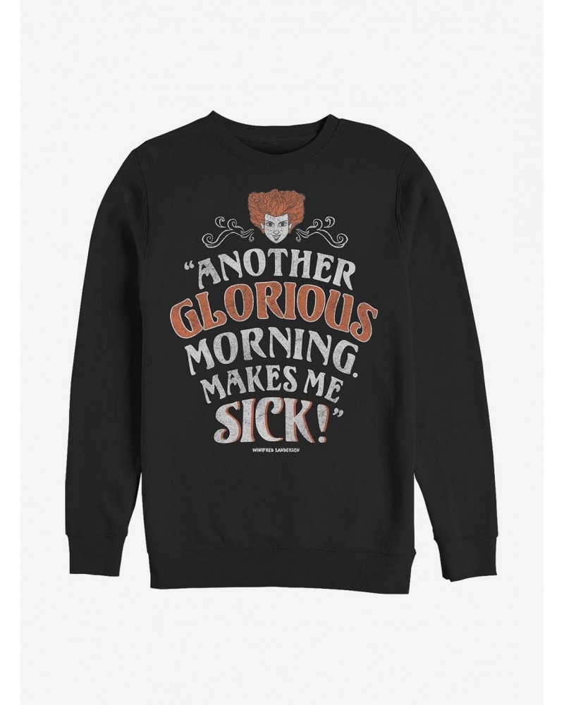 Disney Hocus Pocus Another Glorious Morning Sweatshirt $13.65 Sweatshirts