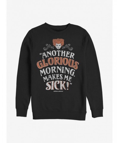 Disney Hocus Pocus Another Glorious Morning Sweatshirt $13.65 Sweatshirts