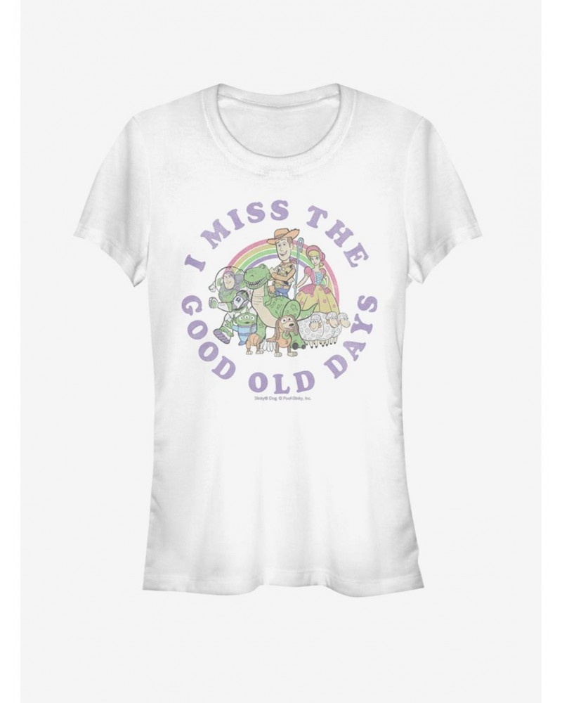 Disney Pixar Toy Story 4 Good Old Days Girls White T-Shirt $11.95 T-Shirts