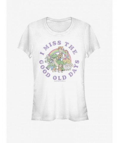 Disney Pixar Toy Story 4 Good Old Days Girls White T-Shirt $11.95 T-Shirts