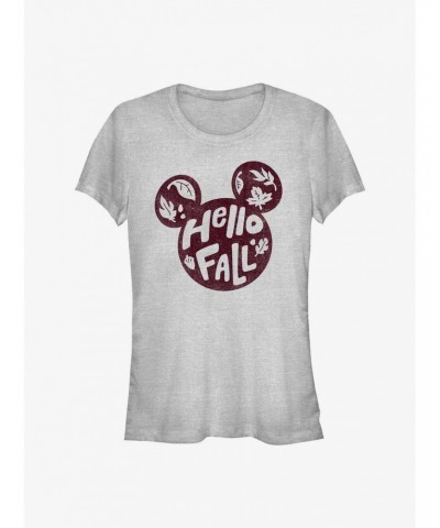 Disney Mickey Mouse Hello Fall Girls T-Shirt $9.96 T-Shirts