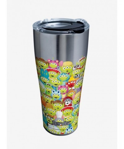 Disney Pixar Toy Story Alien Collage 30oz Stainless Steel Tumbler With Lid $16.16 Tumblers