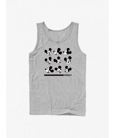 Disney Mickey Mouse Mickey Expressions Tank Top $8.72 Tops