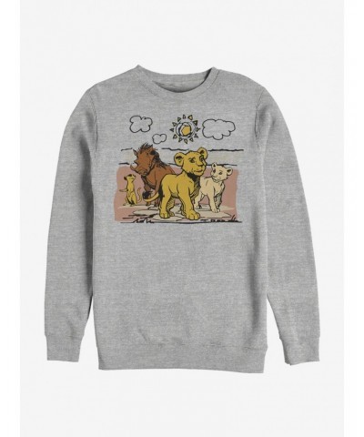 Disney The Lion King 2019 Hakuna Group Sweatshirt $18.45 Sweatshirts