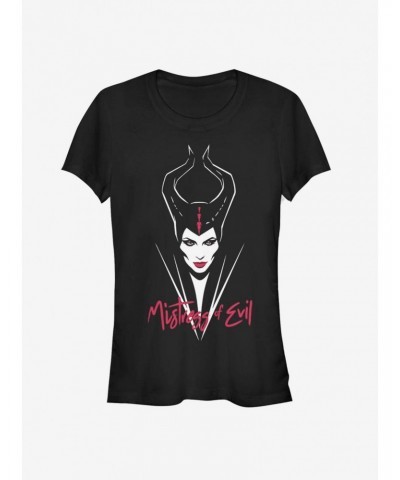 Disney Maleficent: Mistress Of Evil Red Lips Girls T-Shirt $8.72 T-Shirts