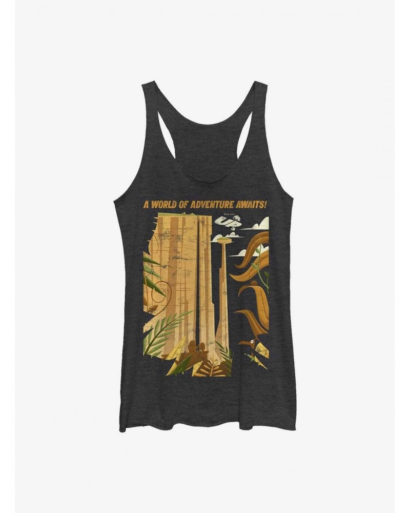 Disney Pixar Up Adventure Awaits Poster Girls Tank $8.55 Tanks