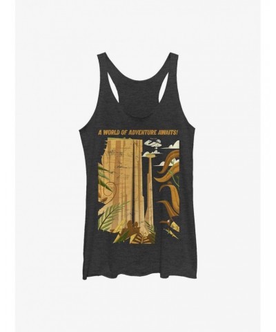 Disney Pixar Up Adventure Awaits Poster Girls Tank $8.55 Tanks