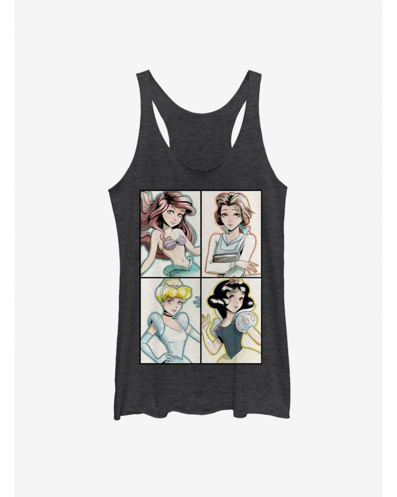 Disney Princess Classic Anime Princess Girls Tank $12.69 Tanks