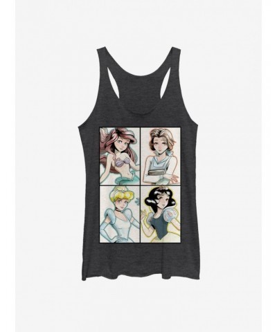 Disney Princess Classic Anime Princess Girls Tank $12.69 Tanks