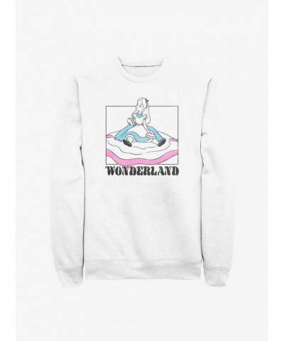 Disney Alice in Wonderland Soft Pop Wonderland Sweatshirt $14.39 Sweatshirts