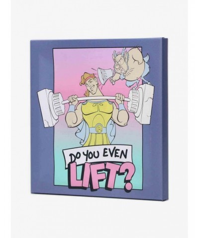 Disney Hercules Do You Even Lift Canvas Wall Decor $15.96 Décor