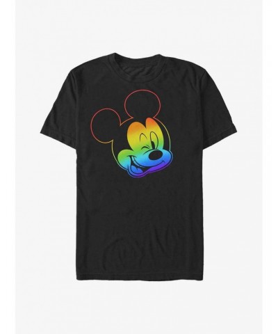 Disney Mickey Mouse Rainbow Mickey T-Shirt $10.99 T-Shirts