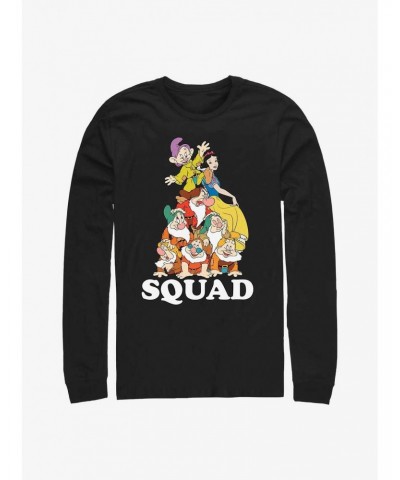 Disney Snow White and the Seven Dwarfs Squad Dwarfs Long-Sleeve T-Shirt $10.53 T-Shirts