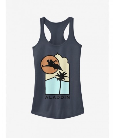 Disney Aladdin 2019 Carpet Ride Girls Tank $9.46 Tanks