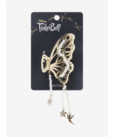 Disney Tinker Bell Butterfly Charm Claw Hair Clip $7.15 Clips