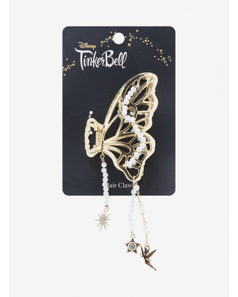 Disney Tinker Bell Butterfly Charm Claw Hair Clip $7.15 Clips