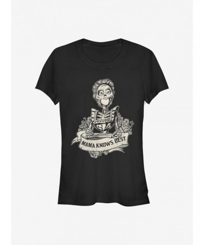 Disney Pixar Coco Mama Knows Best Girls T-Shirt $11.45 T-Shirts