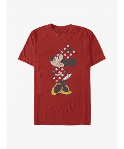 Disney Minnie Mouse Vintage Polka-Dot Minnie T-Shirt $8.60 T-Shirts