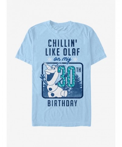 Disney Frozen Olaf Birthday 30 T-Shirt $10.52 T-Shirts