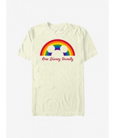 Disney Mickey Mouse Rainbow Our Disney Family T-Shirt $11.47 T-Shirts