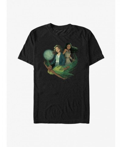 Disney Peter Pan & Wendy Tinker Bell, Wendy, & Tiger Lily T-Shirt $11.23 T-Shirts