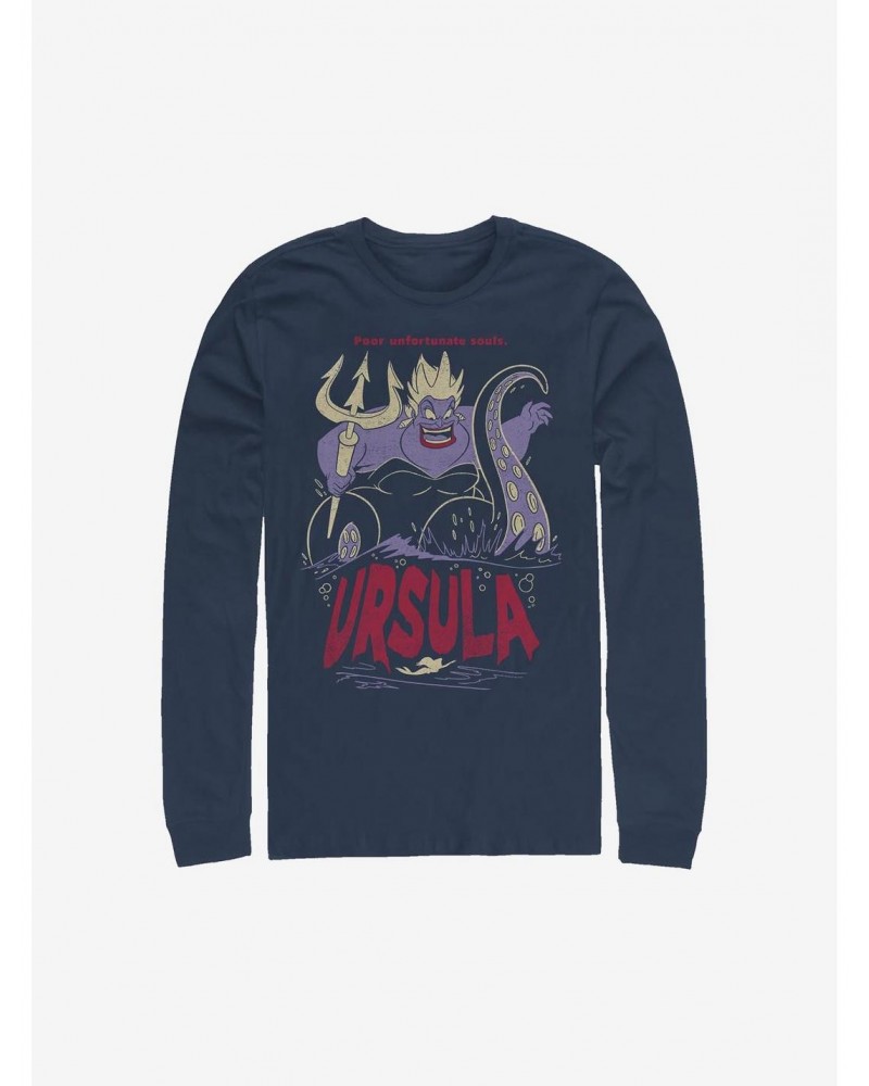 Disney The Little Mermaid Ursula The Sea Witch Long-Sleeve T-Shirt $12.50 T-Shirts