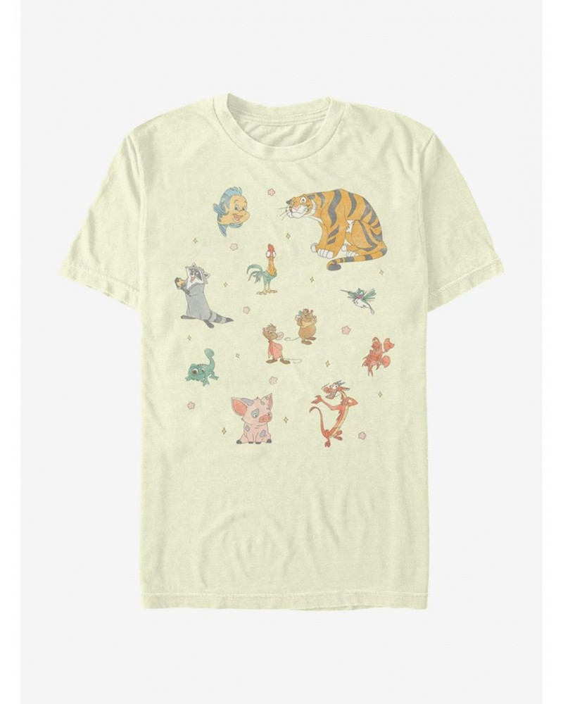 Disney Princess Sidekick Doodle T-Shirt $11.71 T-Shirts