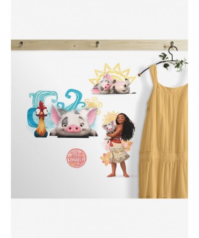 Disney Moana And Friends Peel And Stick Wall Decals $7.18 Decals