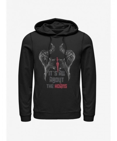 Disney Maleficent: Mistress Of Evil It's All About The Horns Hoodie $20.65 Hoodies