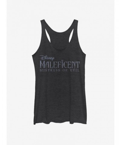 Disney Maleficent: Mistress Of Evil Movie Title Girls Tank $12.17 Tanks