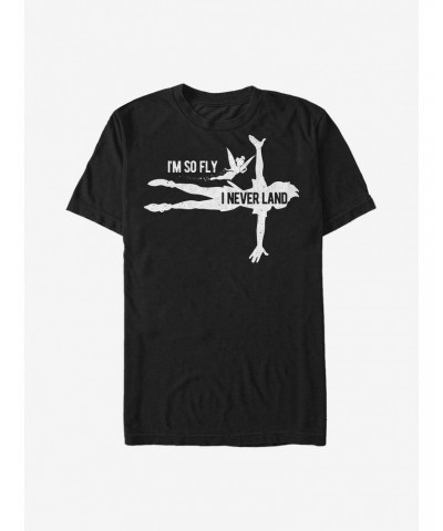 Disney Peter Pan I Never Land T-Shirt $11.71 T-Shirts