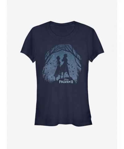 Disney Frozen 2 Scenery Girls T-Shirt $10.46 T-Shirts