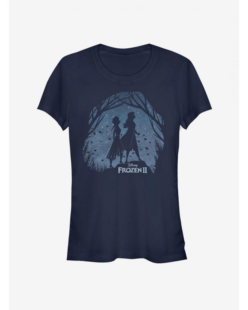 Disney Frozen 2 Scenery Girls T-Shirt $10.46 T-Shirts