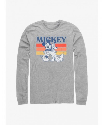 Disney Mickey Mouse Retro Squad Long-Sleeve T-Shirt $11.52 T-Shirts