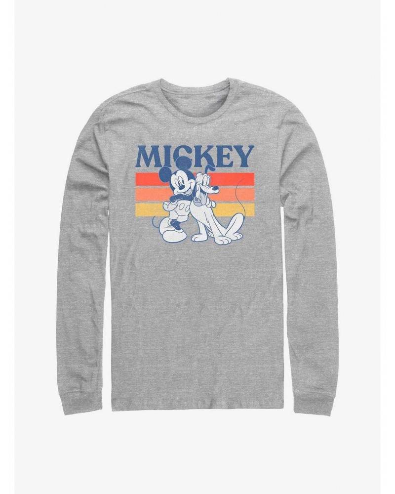 Disney Mickey Mouse Retro Squad Long-Sleeve T-Shirt $11.52 T-Shirts